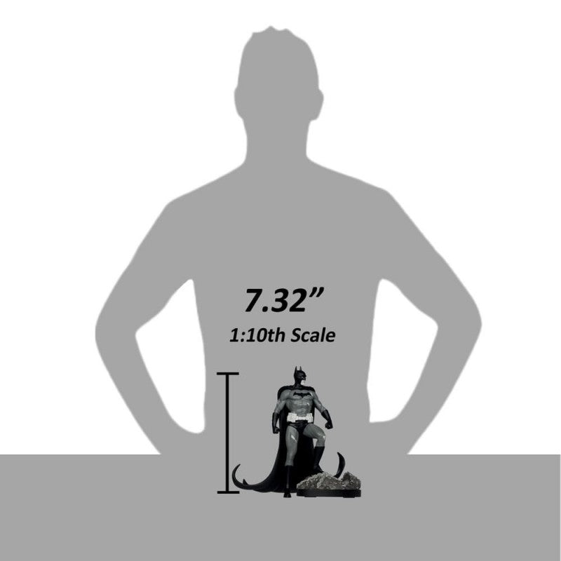 Statuette Batman Black & White – DC Direct par Bjorn Barends | 1/10 – 18 cm