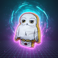 Coussin Hedwig – Peluche Officielle Harry Potter | Forme Chouette