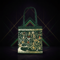 Tote Bag Famille Black - Visuel néon futuriste