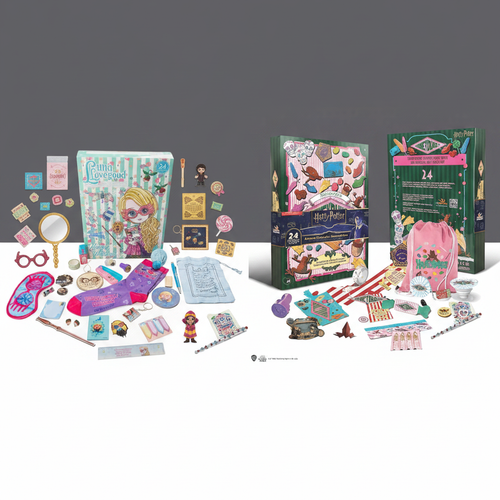 Calendriers de l'avent Harry Potter Luna Lovegood et Honeydukes avec tous les cadeaux