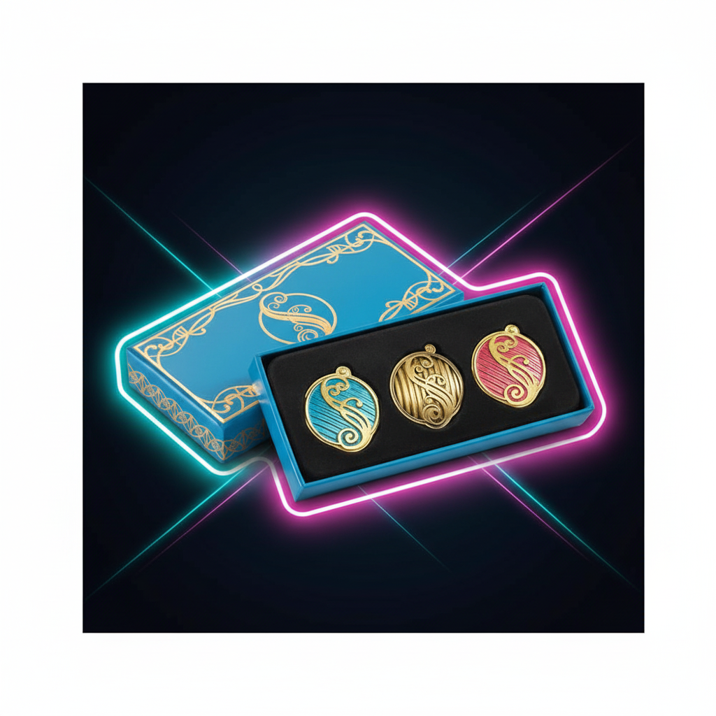 Coffret de 3 Pins Shiz - Wicked | Collection Officielle