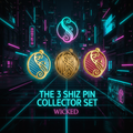 Coffret de 3 Pins Shiz - Wicked | Collection Officielle