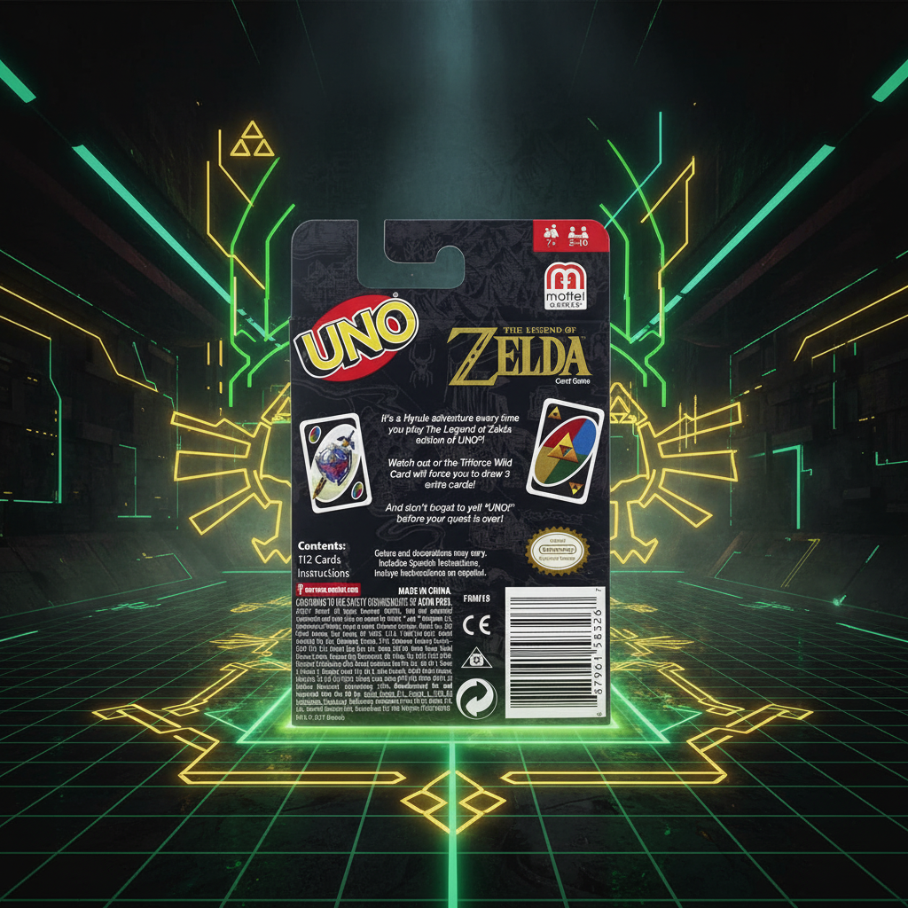 UNO The Legend of Zelda – Jeu de Cartes Officiel Nintendo | Mattel